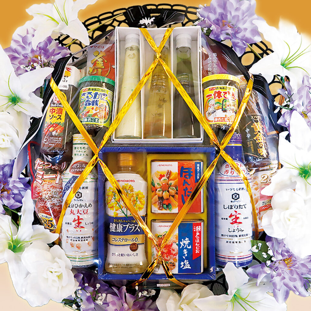 盛かご（調味料セット） | 株式会社JAふくしま未来サービス 葬祭